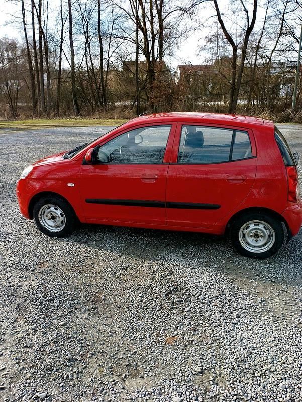 Gebraucht Kia Picanto 63 PS (46 kW) 2009 Rot Kleinwagen