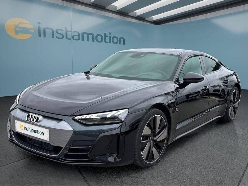 Schwarz Gebraucht 2023 Audi e-tron GT quattro Limousine | 53.199 € - Bild 1/4