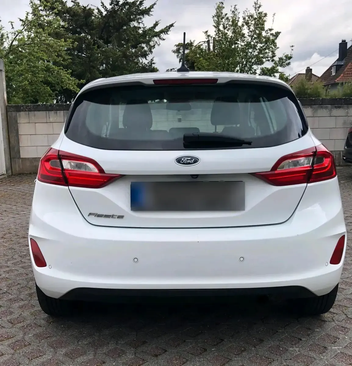 Gebraucht Ford Fiesta Titanium 86 PS (63 kW) 2019 Weiß Kleinwagen
