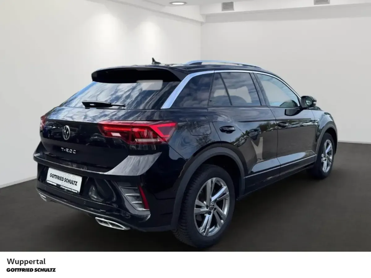 Gebraucht VW T-Roc R-line 110 PS (80 kW) 2023 Schwarz SUV