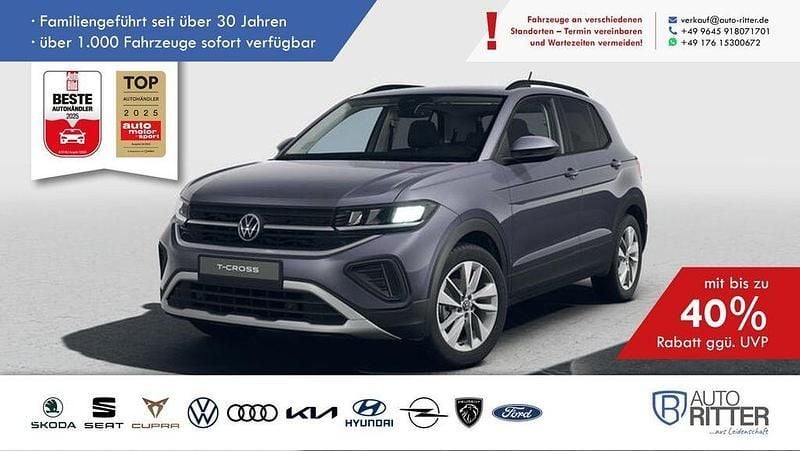 Grau Gebraucht 2025 VW T-Cross SUV | 25.790 € (Fairer Preis) - Bild 1/4