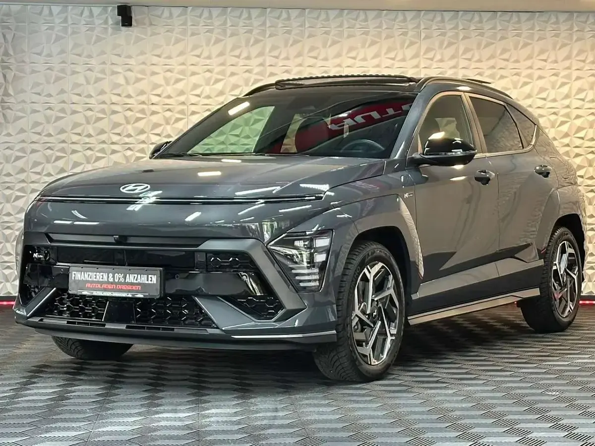 Gebraucht Hyundai Kona N Line 129 PS (94 kW) 2024 Grau SUV