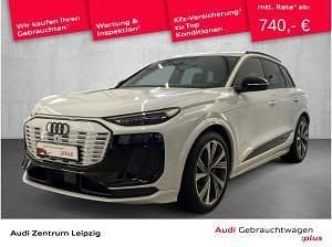 Gebraucht Audi SQ6 e-tron 359 kW (489 PS) 2024 Weiß (gletscherweiß metallic) SUV