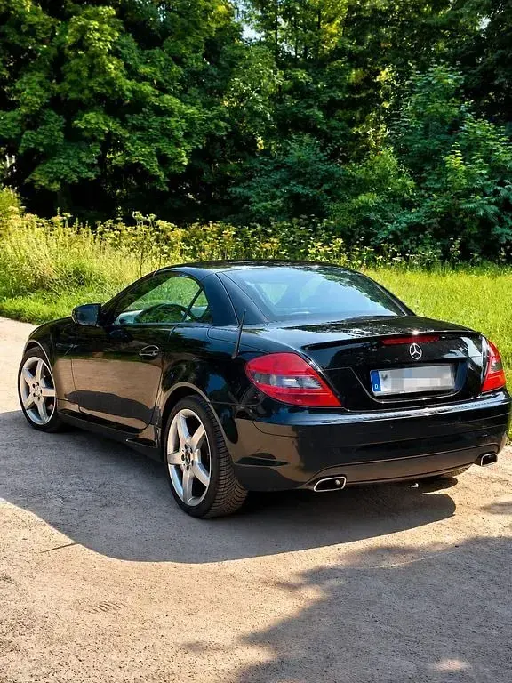 Gebraucht Mercedes SLK200 184 PS (135 kW) 2009 Schwarz Cabrio