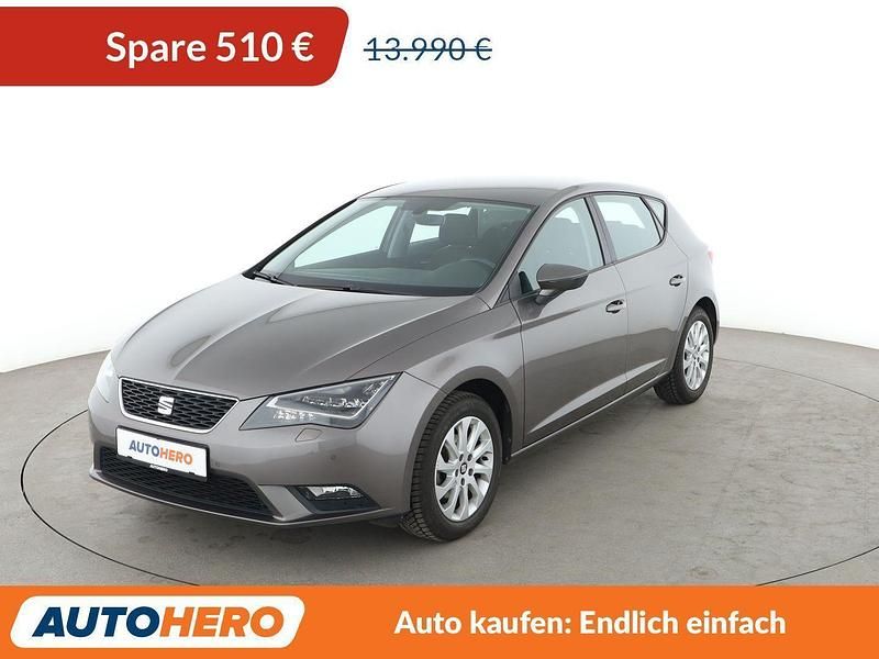 Grau Gebraucht 2016 Seat Leon Style Kleinwagen | 13.480 € (Etwas zu teuer) - Bild 1/3