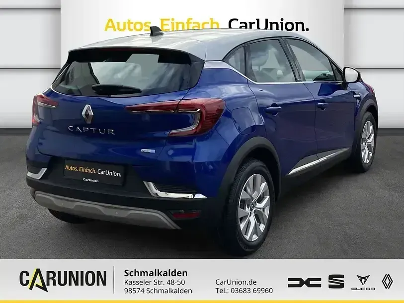 Gebraucht Renault Captur Intens 158 PS (116 kW) 2021 Ironblau metallic, dach silber SUV
