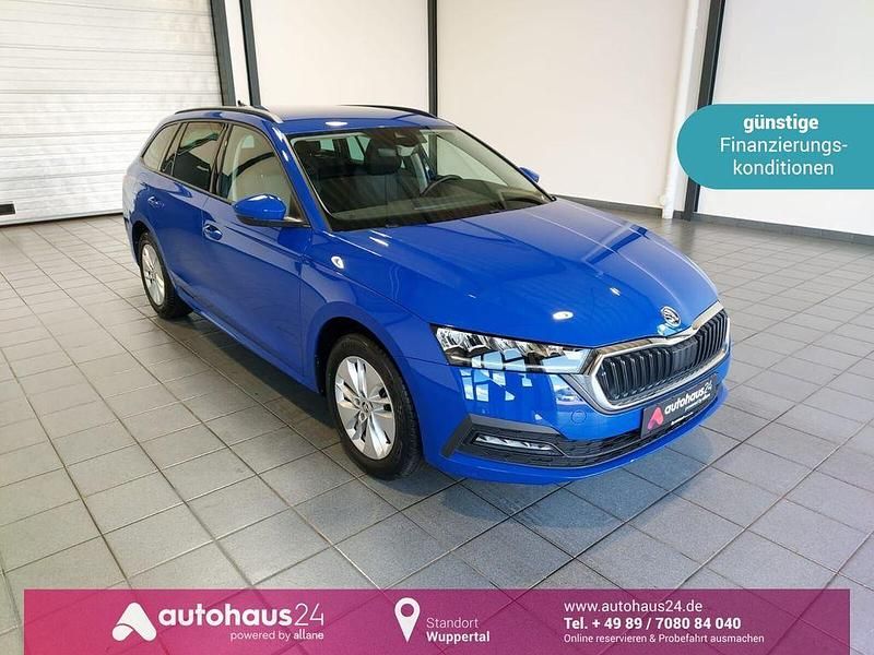 Blau Gebraucht 2021 Skoda Octavia Ambition Kombi | 17.290 € (Guter Preis) - Bild 1/4