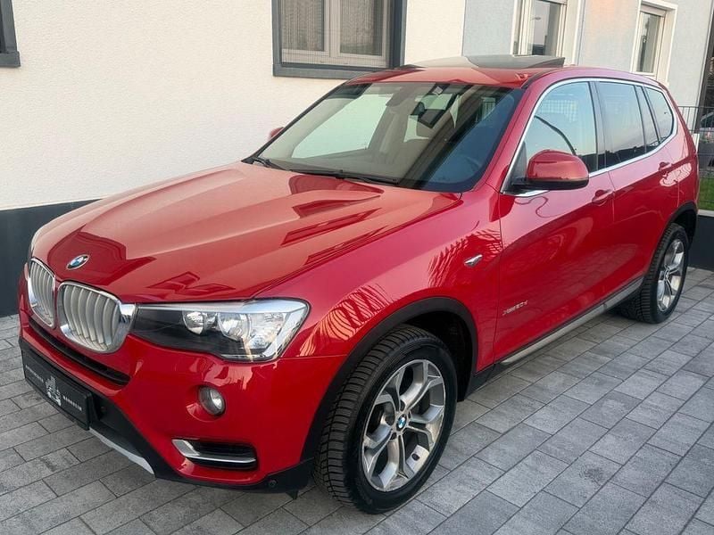 Gebraucht BMW X3 xLine 190 PS (139 kW) 2016 Rot SUV