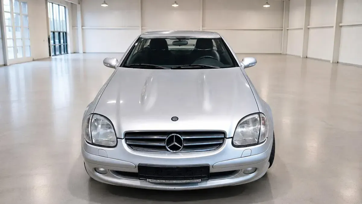 Gebraucht Mercedes SLK200 163 PS (119 kW) 2000 Silber Cabrio