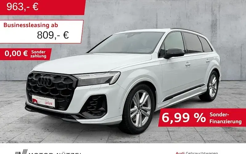 Brugt Audi SQ7 Ambiente 507 HK (372 kW) 2025 Hvid SUV