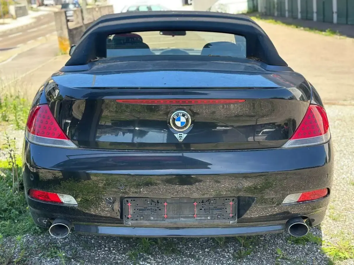 Gebraucht BMW 645 Cabriolet 333 PS (244 kW) 2004 Schwarz Cabrio