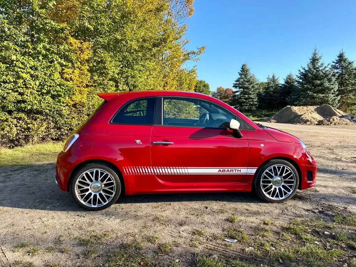 Gebraucht Abarth 500 Custom 135 PS (99 kW) 2014 Rot Kleinwagen