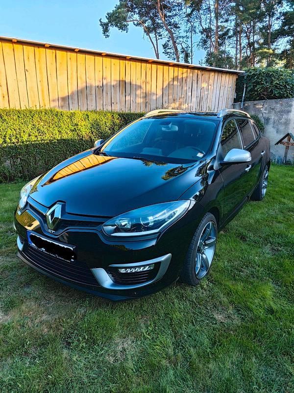 Schwarz Gebraucht 2014 Renault Mégane GrandTour GT Kombi | 14.123 € - Bild 1/4