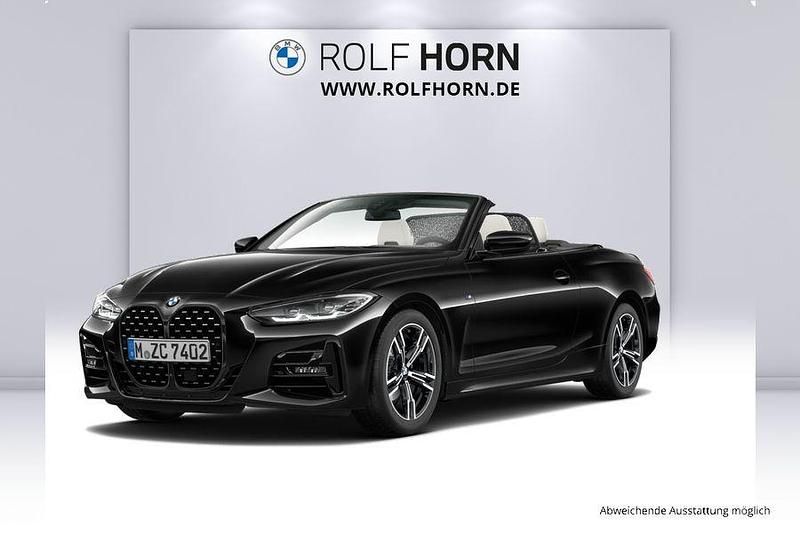 Schwarz Gebraucht 2023 BMW 430 Cabriolet Shadowline Cabrio | 39.930 € - Bild 1/4