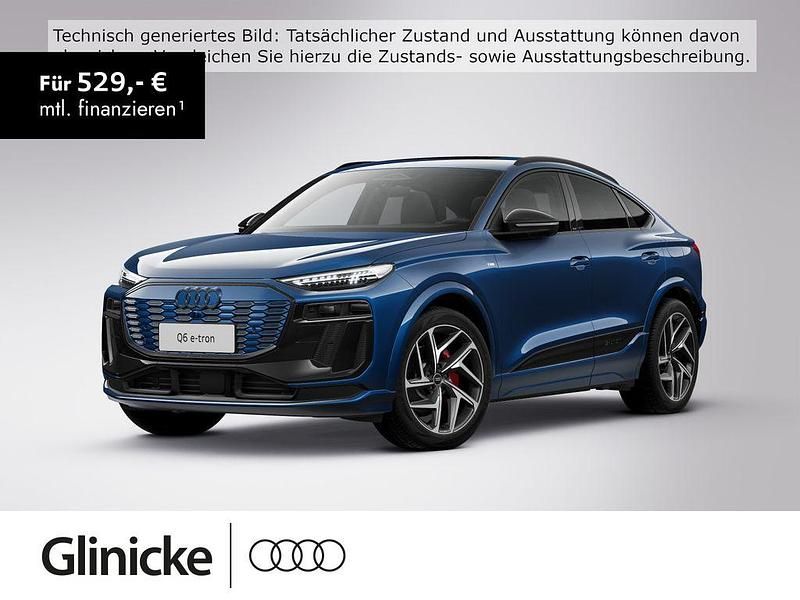 Blau Neu 2026 Audi Q6 Sportback e-tron Performance SUV | 82.000 € (Superpreis) - Bild 1/3