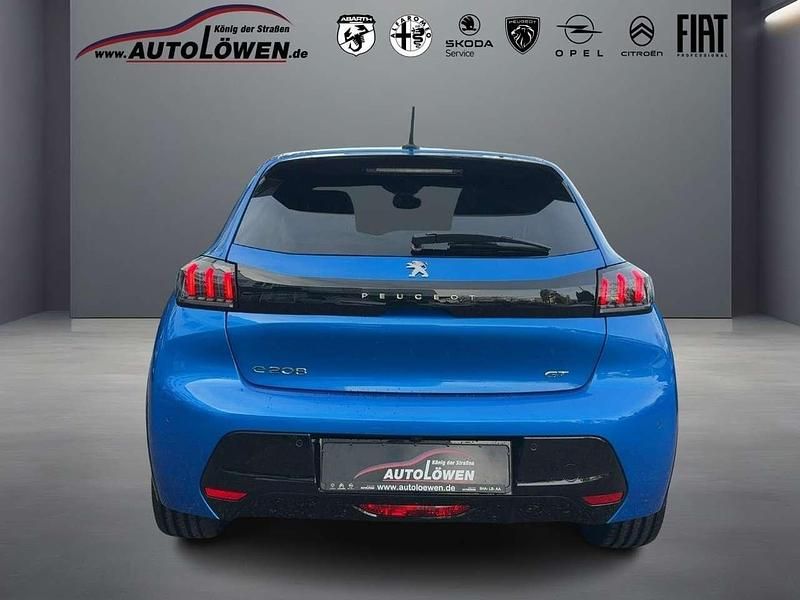 Gebraucht Peugeot 208 GT 100 kW (136 PS) 2022 Blau/typ aussenverkleidung met Kleinwagen