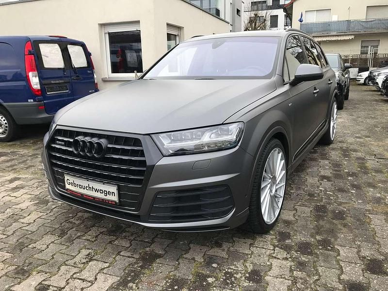 Gebraucht Audi Q7 S-line plus 272 PS (200 kW) 2016 Orcaschwarz metallic SUV