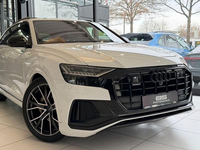 Gebraucht Audi Q8 S-Line 286 PS (210 kW) 2019 Weiß SUV