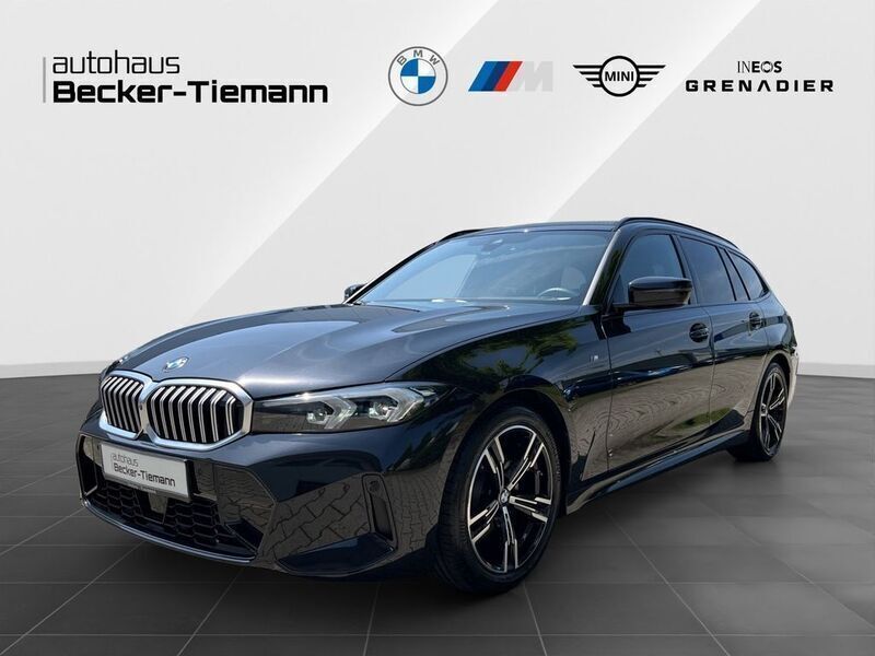 Saphirschwarz Gebraucht 2024 BMW 320 M Sport Kombi | 51.996 € - Bild 1/4