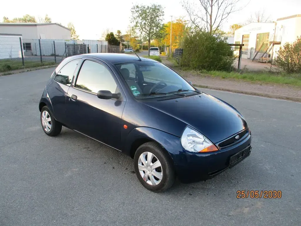 Gebraucht Ford Ka 60 PS (44 kW) 2001 Blau Kleinwagen