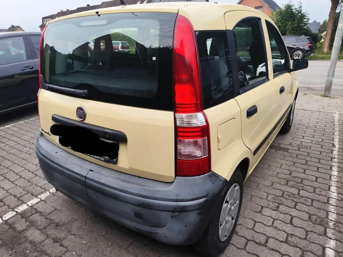 Gebraucht Fiat Panda 60 PS (44 kW) 2009 Gelb Kleinwagen