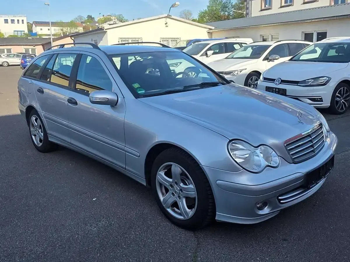 Gebraucht Mercedes C200 122 PS (89 kW) 2006 Silber Kombi