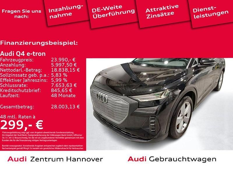 0e mythosschwarz metallic (metallic) Gebraucht 2022 Audi e-tron SUV | 23.990 € (Fairer Preis) - Bild 1/4
