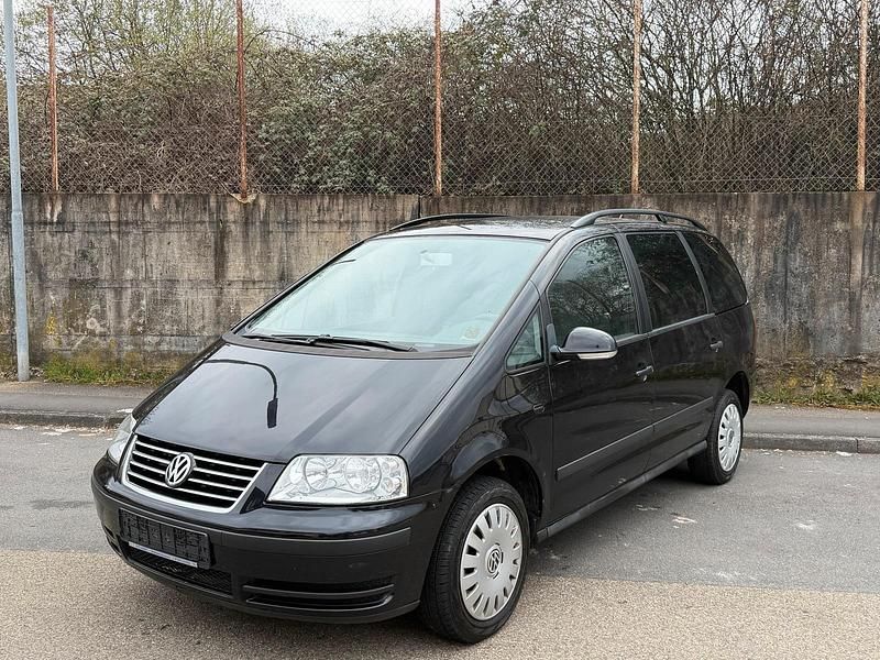 Gebraucht VW Sharan 116 PS (85 kW) 2008 Schwarz Van / Kleinbus