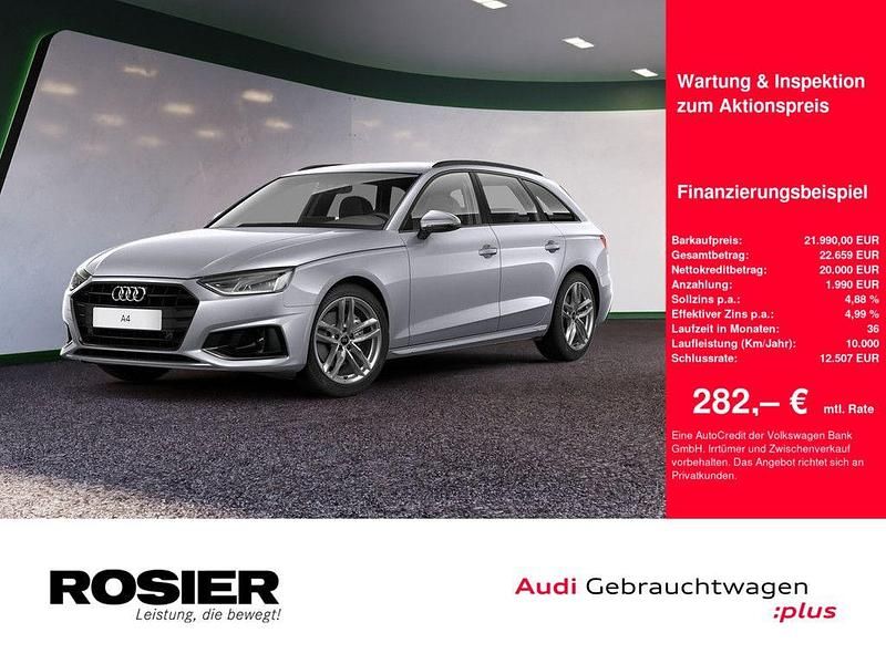 Silber Gebraucht 2022 Audi A4 Advanced Plus Kombi | 21.990 € (Fairer Preis) - Bild 1/4