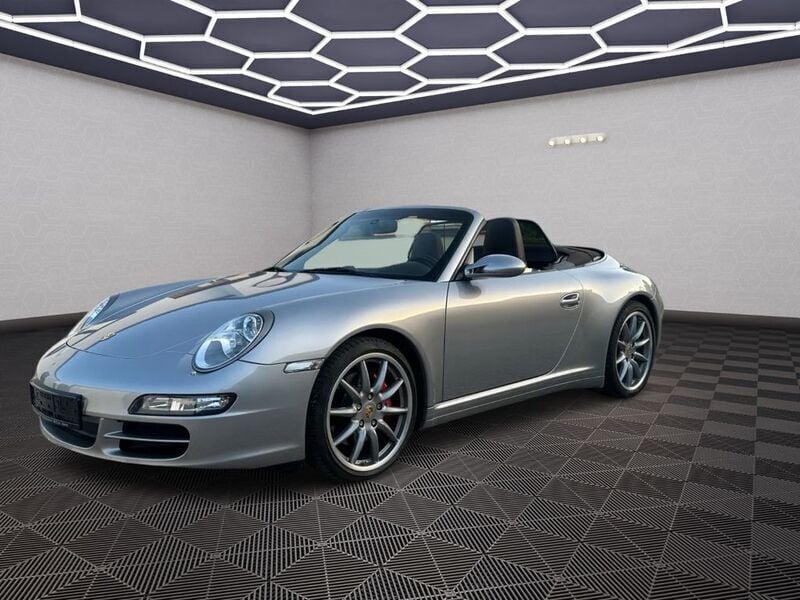 Silber Gebraucht 2008 Porsche 911 Carrera 4S Cabriolet Cabrio | 66.300 € (Guter Preis) - Bild 1/4