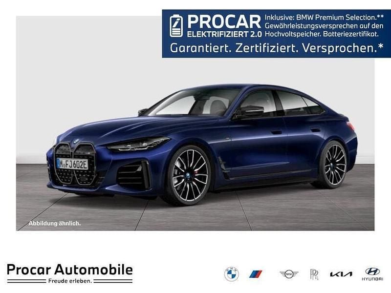 Blau Gebraucht 2023 BMW i4 M Sport Limousine | 46.880 € (Guter Preis) - Bild 1/3