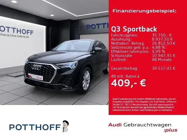 Gebraucht Audi Q3 Sportback Performance 150 PS (110 kW) 2025 SUV