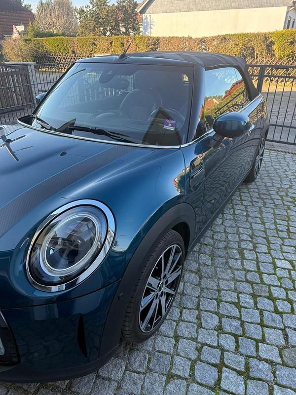 Blau Gebraucht 2021 Mini Cooper Cabriolet Cabrio | 25.000 € (Fairer Preis) - Bild 1/4