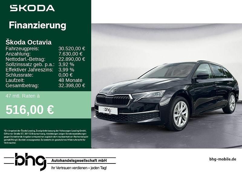 Schwarz Gebraucht 2024 Skoda Octavia Selection Kombi | 30.520 € (Fairer Preis) - Bild 1/4