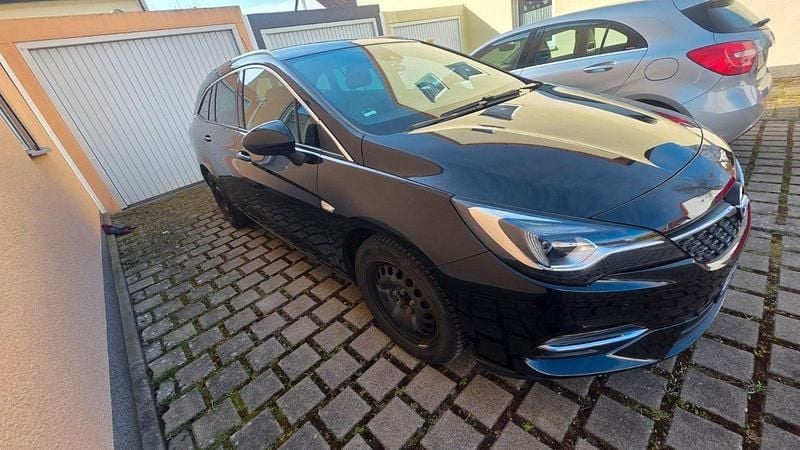 Gebraucht Opel Astra Elegance 122 PS (89 kW) 2021 Schwarz Kombi