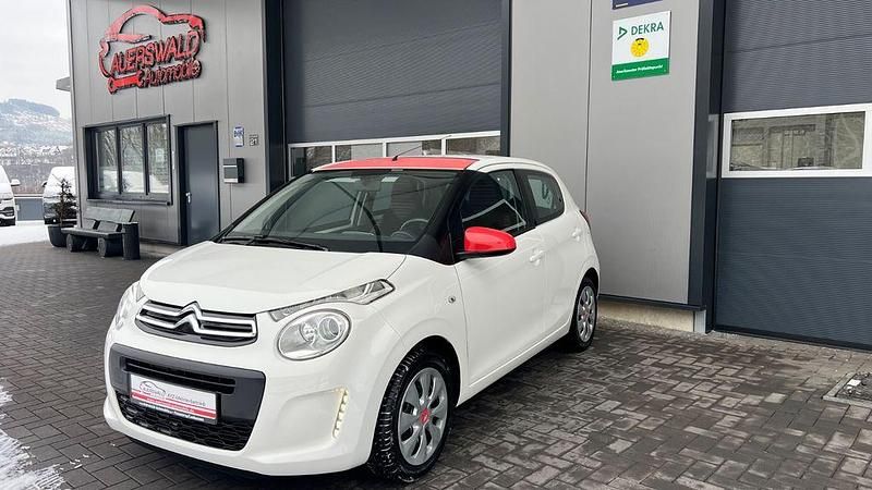 Gebraucht Citroën C1 SELECTION 69 PS (50 kW) 2017 Weiß Kleinwagen