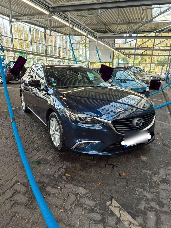 Blau Gebraucht 2016 Mazda 6 Exclusive-Line Kombi | 13.500 € (Guter Preis) - Bild 1/4