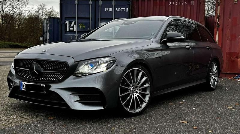 Grau Gebraucht 2018 Mercedes E43 AMG AMG Limousine | 28.830 € (Superpreis) - Bild 1/4