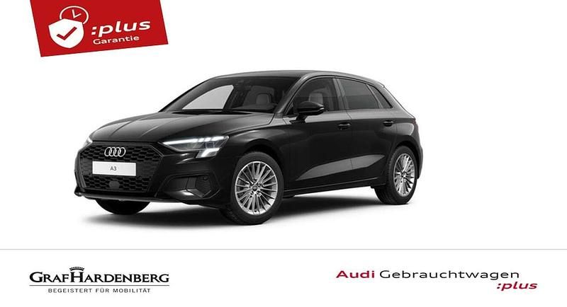 Brillantschwarz Gebraucht 2024 Audi A3 Advanced Plus Limousine | 28.980 € (Superpreis) - Bild 1/4