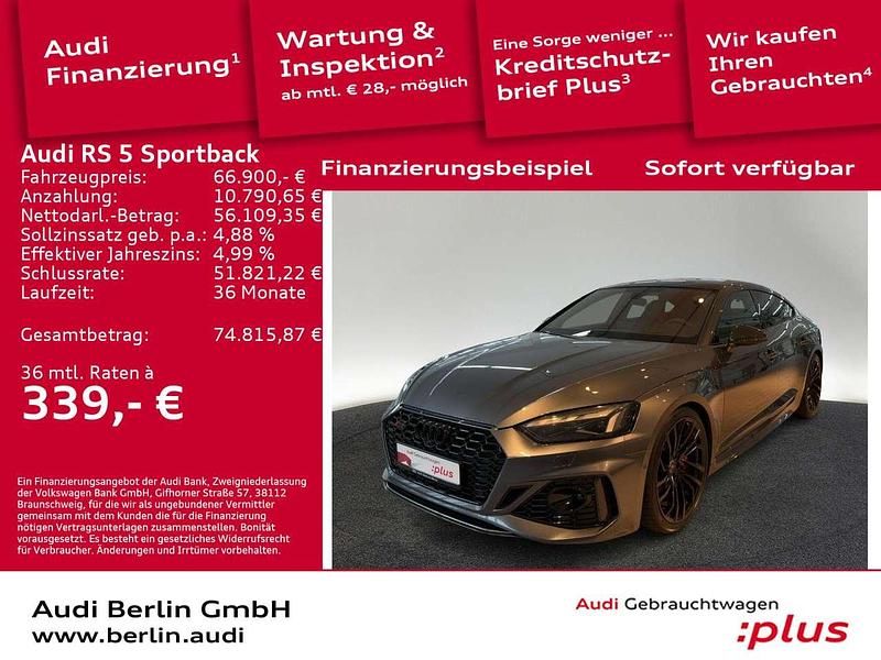 Gebraucht Audi RS5 450 PS (330 kW) 2023 Daytonagrau perleffekt Coupé