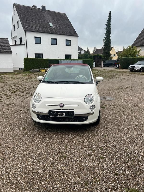 Weiß Gebraucht 2012 Fiat 500 Cabrio | 4.950 € (Guter Preis) - Bild 1/4