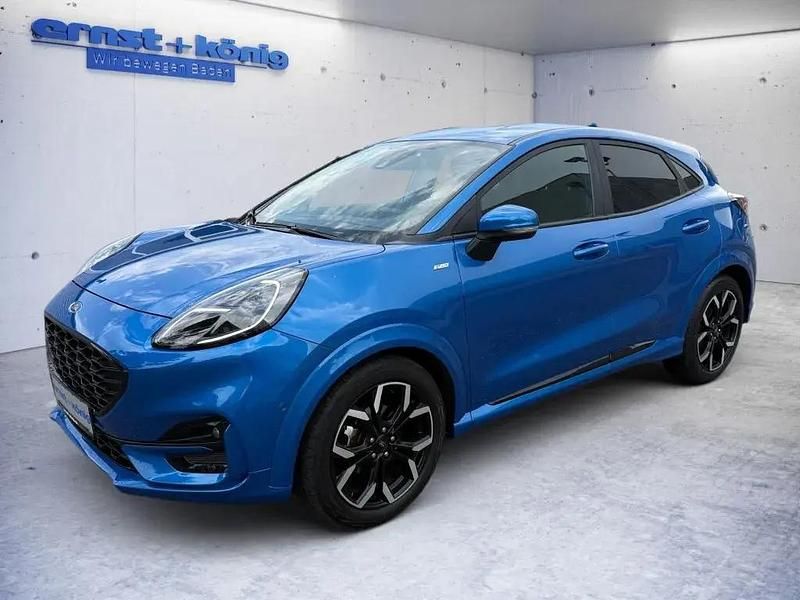 Blau Gebraucht 2021 Ford Puma ST-Line X SUV | 20.870 € (Fairer Preis) - Bild 1/4
