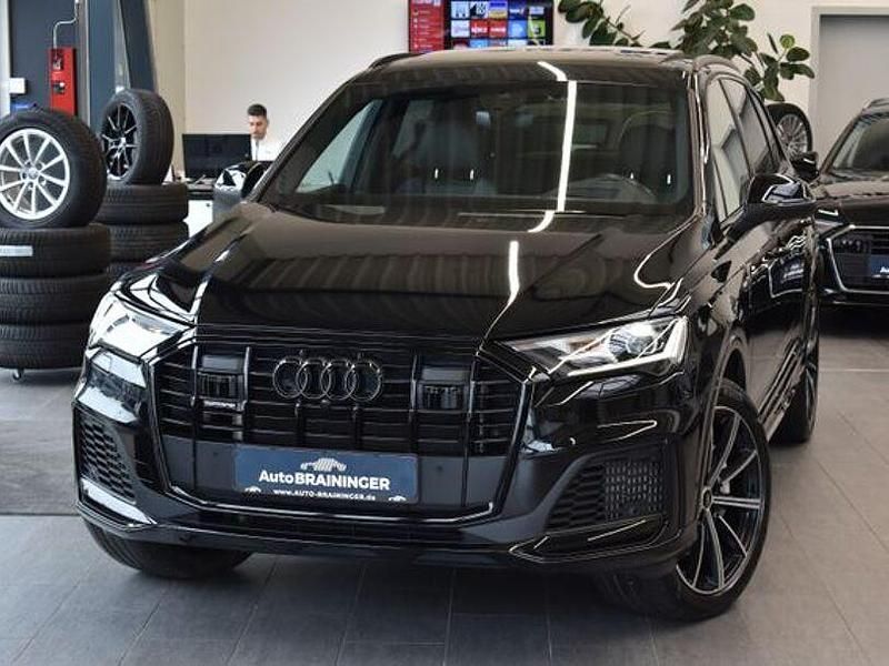 Mythosschwarz Gebraucht 2022 Audi Q7 S-Line SUV | 55.800 € (Superpreis) - Bild 1/4