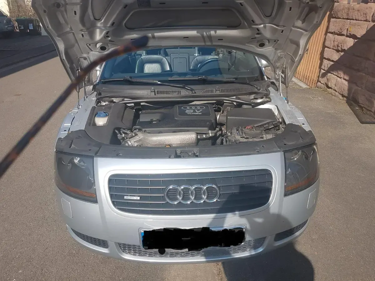 Gebraucht Audi TT Roadster 150 PS (110 kW) 2003 Silber Cabrio
