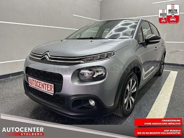 Grau metallic Gebraucht 2019 Citroën C3 Shine Kleinwagen | 12.730 € (Guter Preis) - Bild 1/4
