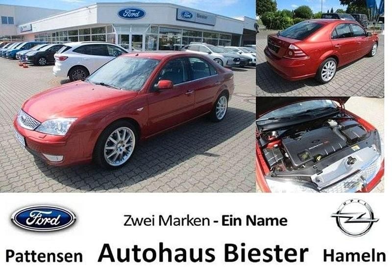 Rot Gebraucht 2007 Ford Mondeo Ghia Limousine | 5.950 € (Teuer) - Bild 1/4