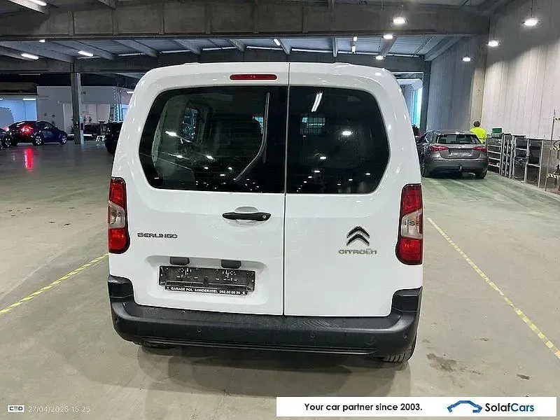 Gebraucht Citroën Berlingo 102 PS (75 kW) 2022 Weiß Van / Kleinbus