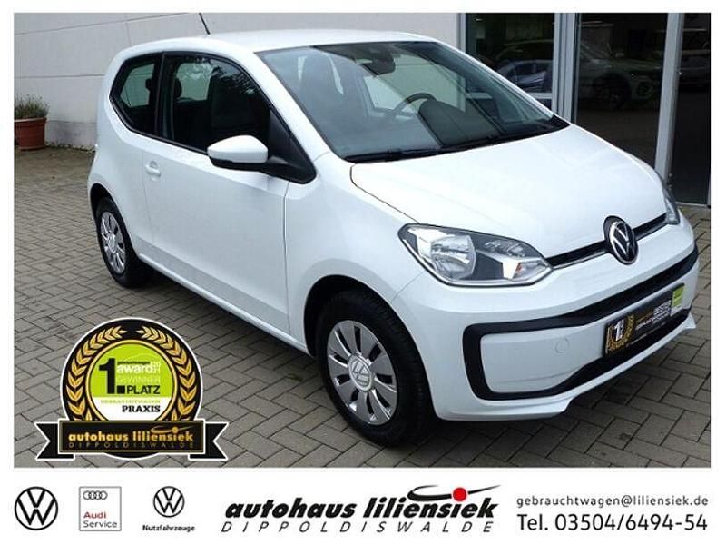 Weiß Gebraucht 2022 VW up! move up! Kleinwagen | 11.550 € (Fairer Preis) - Bild 1/4