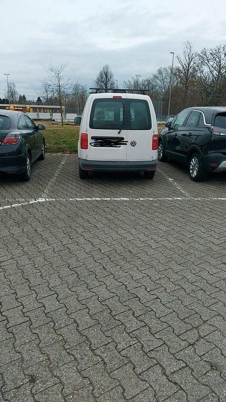 Gebraucht VW Caddy 102 PS (75 kW) 2016 Weiß Van / Kleinbus