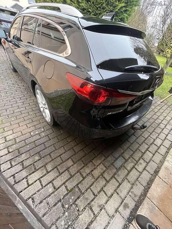 Gebraucht Mazda 6 Prime-Line 150 PS (110 kW) 2014 Schwarz Kombi